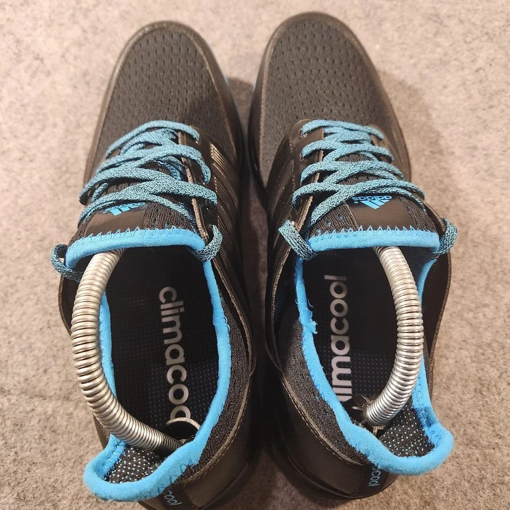 Adidas Climacool Golf‎ Shoes Mens Black Blue Spikeless Sprintframe Turf 10.5